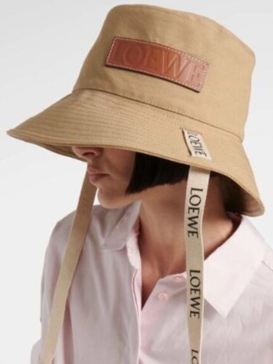 Loewe Fisherman cotton canvas bucket hat main image 4